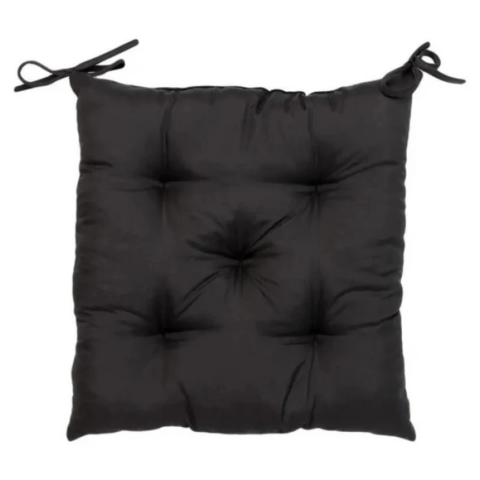 Подушка на стул Fibra 40х40см, Черный