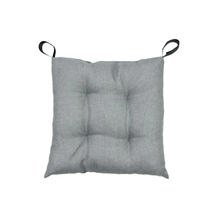 Подушка на стілець LEON 40х40см Сірий