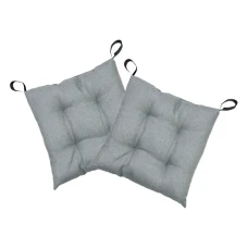 Комплект 2шт. Подушка на стілець LEON 40х40см Сірий