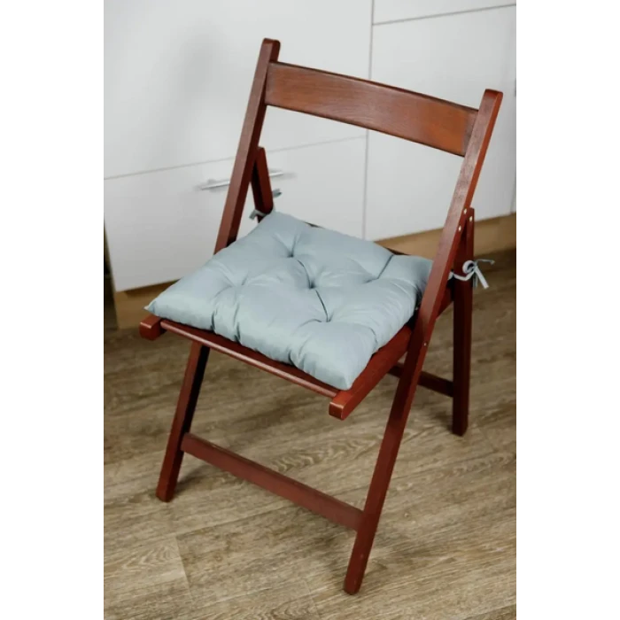 Комплект 3шт. Подушка на стул Fibra 40х40см, Серый