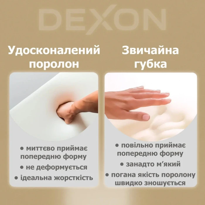 Комп'ютерне крісло до 150кг DEXON OPTIMA з екошкіри зручне посилене офісне крісло керівника директора для кабінету офісу будинку Б