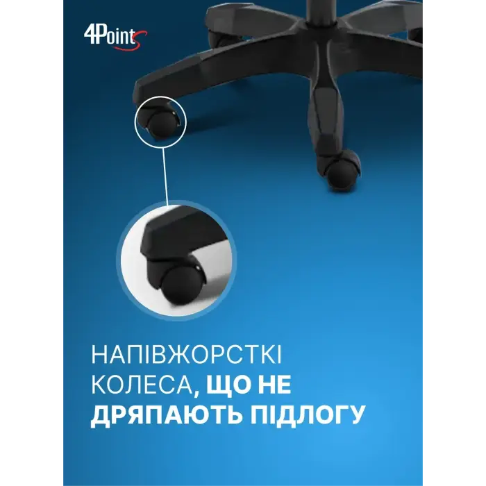 Геймерское компьютерное кресло 4Points DL с подушками офисное игровое раскладное для ПК дома Черный