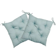 Комплект 2шт. Подушка на стул Fibra 40х40см, Серый