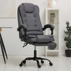 Комп'ютерне крісло до 150 кг DEXON AXIS з тканини зручне посилене офісне крісло керівника директора для кабінету офісу будинку ТС