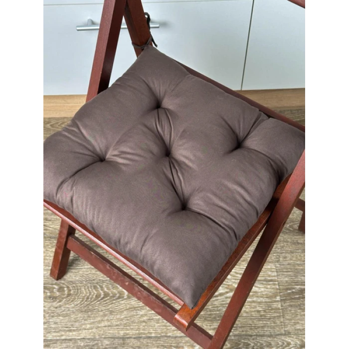 Подушка на стілець Fibra 40х40см, Коричневий