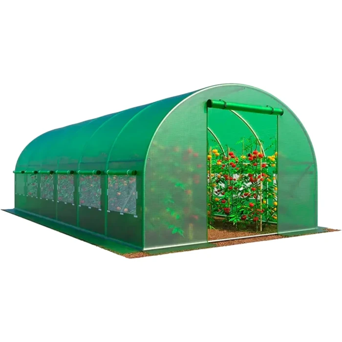 Теплиця парник 4Points 18м2 3x6м для городу садова дачна готова збірна теплиця для дому дачі з вікнами