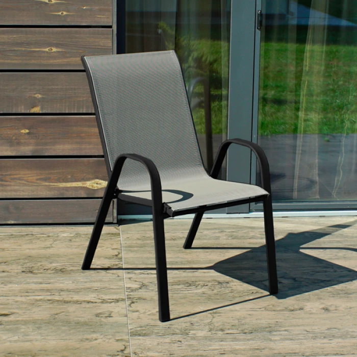 Кресло садовое 4Points Udine Серый