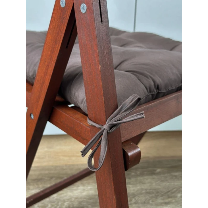 Комплект 4шт. Подушка на стул Fibra 40х40см, Коричневый