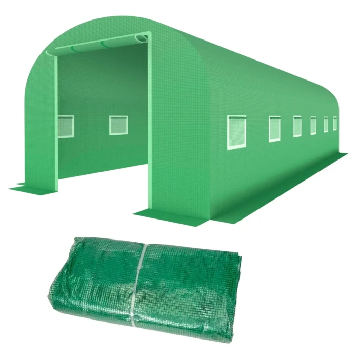 Брезент плівка для теплиці парника 4Points 18 м2 якісна 3-х шарова армована міцна армована міцна