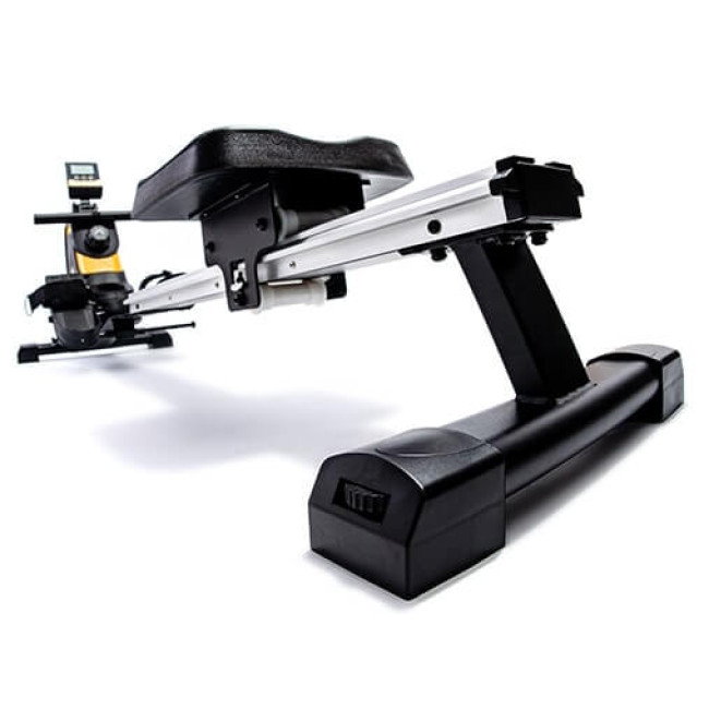 Гребний тренажер Besport BS-6032R SWIMMER магнітний чорно-жовтий