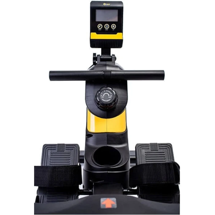 Гребний тренажер Besport BS-6032R SWIMMER магнітний чорно-жовтий