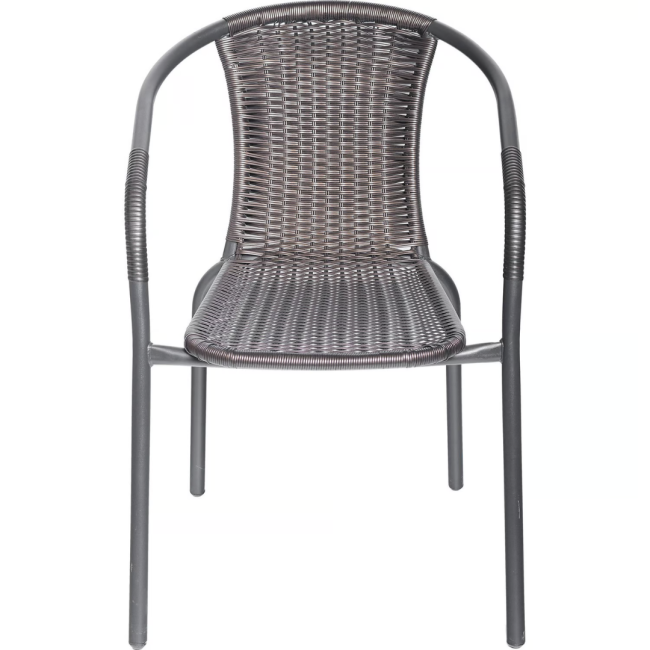 Садове крісло Chomik Bistro Plus сірий