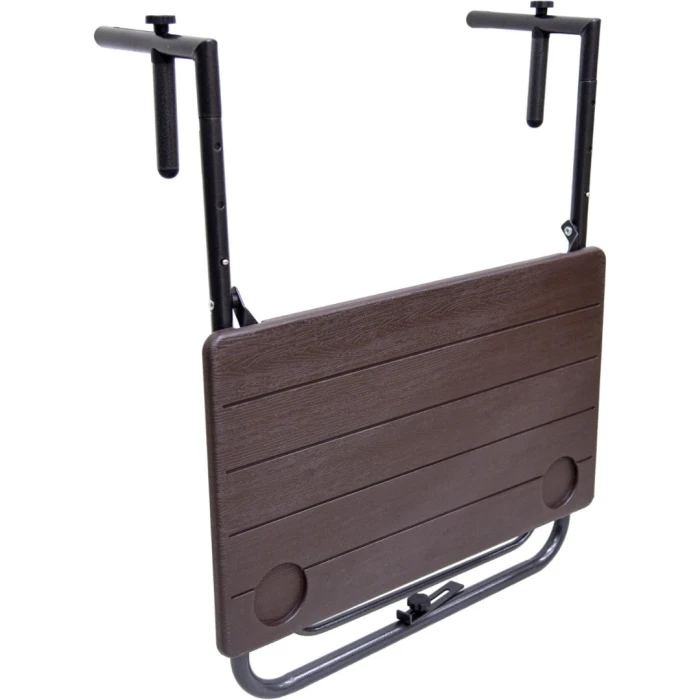 Підвісний столик Chomik GARDEN LINE SOLO балконний коричневий