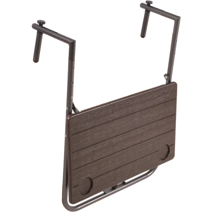 Підвісний столик Chomik GARDEN LINE SOLO балконний коричневий