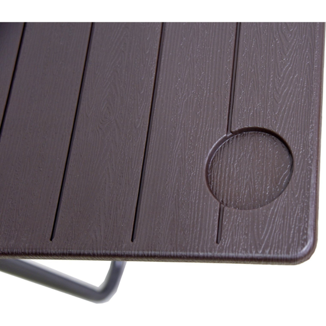 Підвісний столик Chomik GARDEN LINE SOLO балконний коричневий