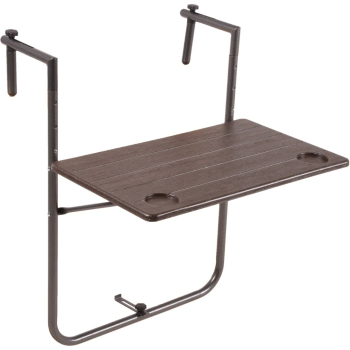 Підвісний столик Chomik GARDEN LINE SOLO балконний коричневий