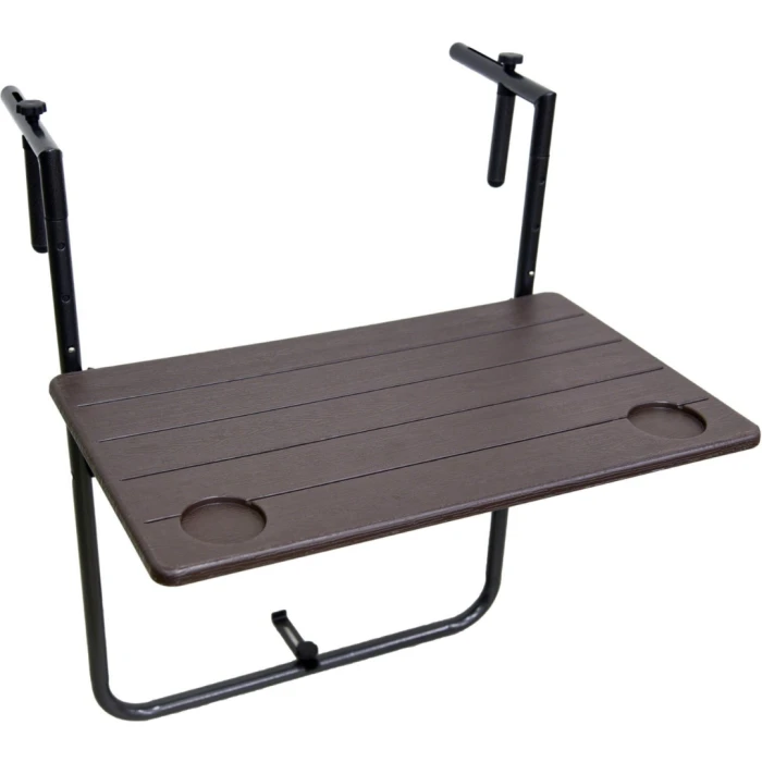 Підвісний столик Chomik GARDEN LINE SOLO балконний коричневий