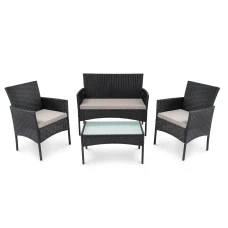 Садові меблі Di Volio PADOVA PRO чорні