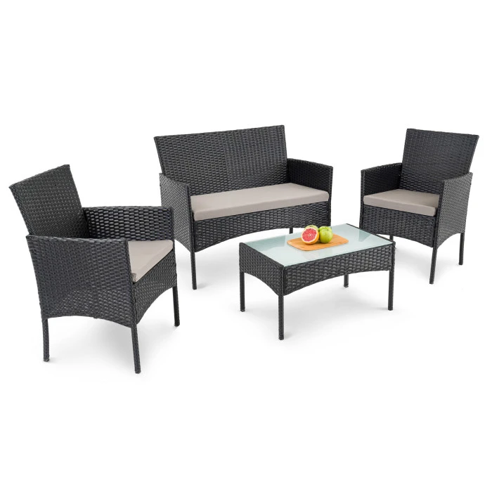 Садовая мебель Di Volio PADOVA PRO черная