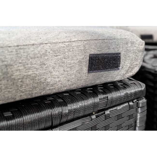 Садовая мебель Di Volio MILANO черно-серая