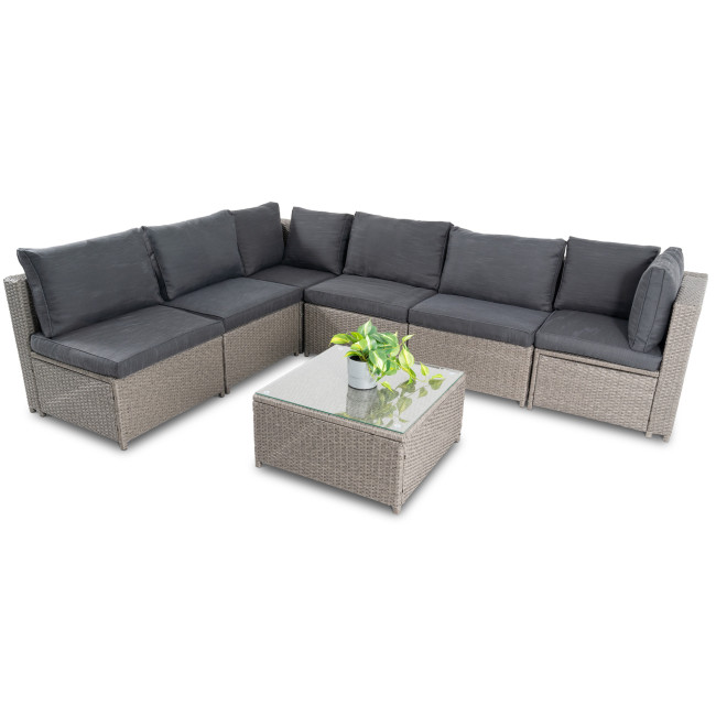 Комплект садовой мебели Di Volio Torino Серый/Графитовый