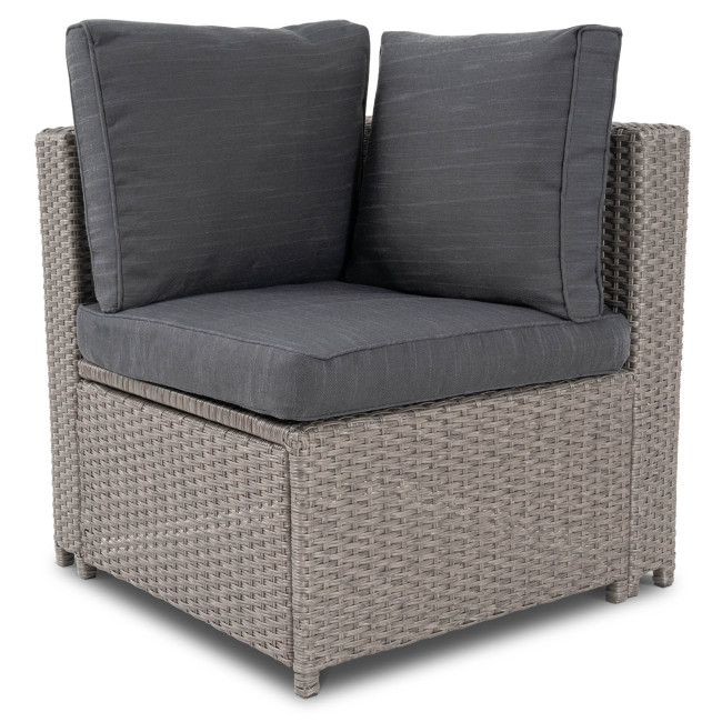 Комплект садовой мебели Di Volio Torino Серый/Графитовый