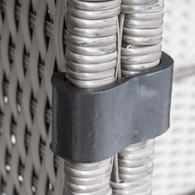 Комплект садовой мебели Di Volio Torino Серый/Графитовый