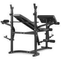 Набір Hop-Sport Premium 39кг з лавою TX-020 та штангою