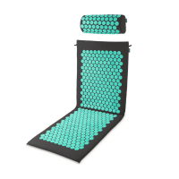 Килимок акупунктурний з валиком Gymtek зелений