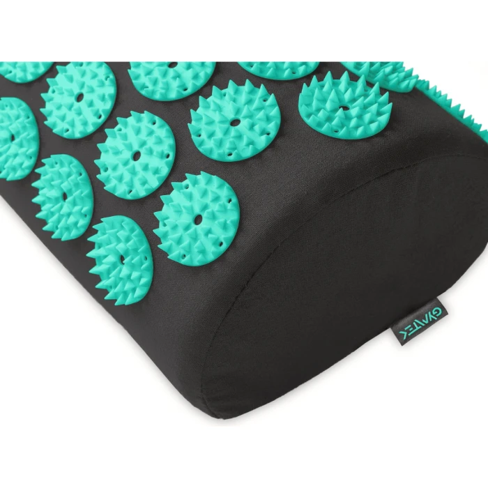 Коврик акупунктурный с валиком Gymtek зеленый