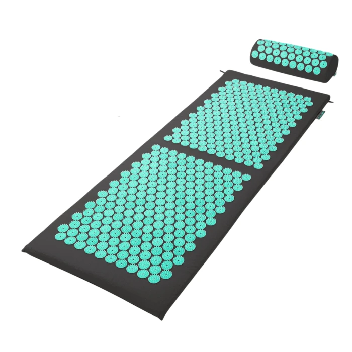 Коврик акупунктурный с валиком Gymtek зеленый