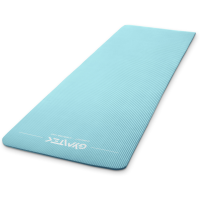 Килимок (мат) для фітнесу та йоги Gymtek NBR 1см бірюза