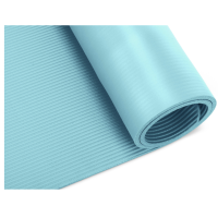 Килимок (мат) для фітнесу та йоги Gymtek NBR 1см бірюза