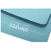 Килимок (мат) для фітнесу та йоги Gymtek NBR 1см бірюза