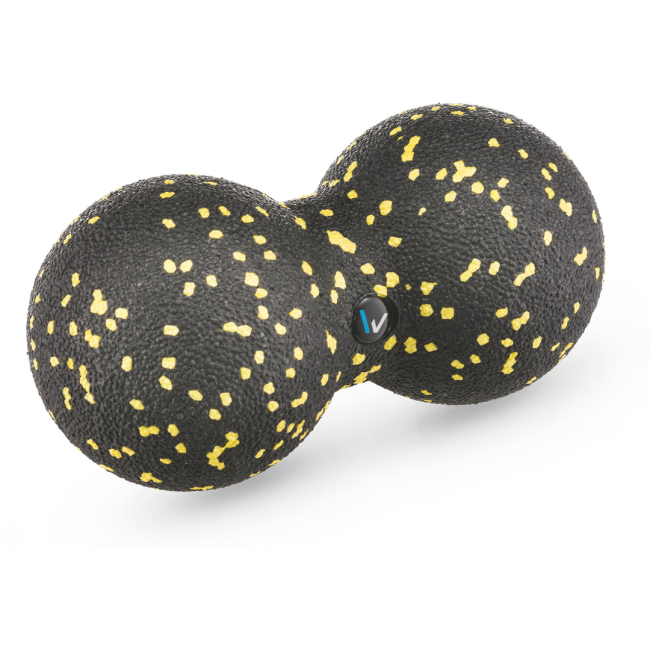 Набір масажерів Gymtek для йоги та фітнесу EPP чорно-жовтий