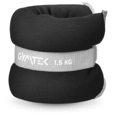 Утяжелители Gymtek для рук и ног 2 х 1,5кг черный