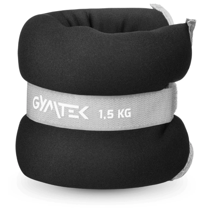 Обважнювачі Gymtek для рук і ніг 2 х 1,5кг чорний