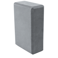 Блок для йоги Gymtek EVA сірий