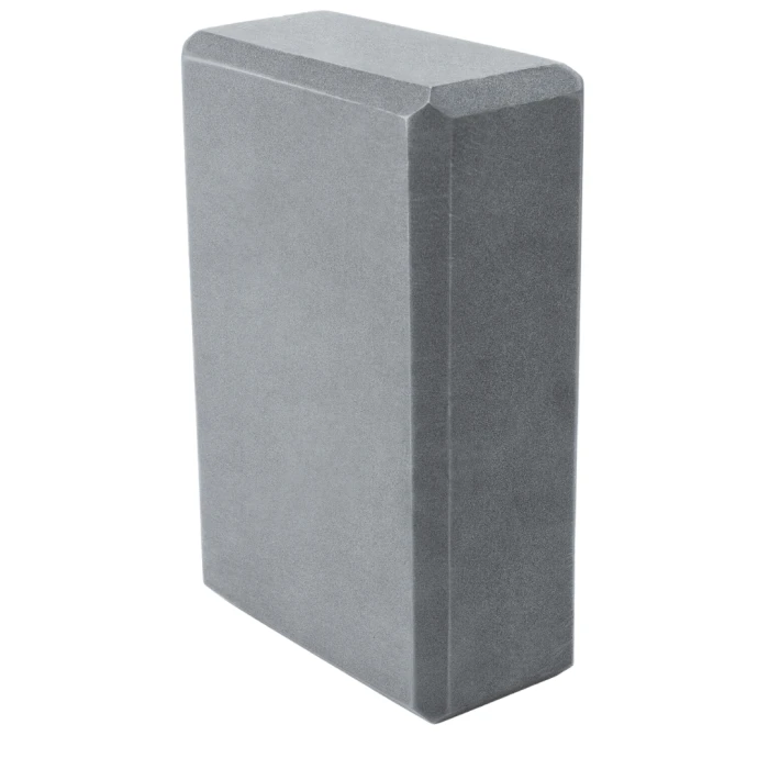 Блок для йоги Gymtek EVA серый