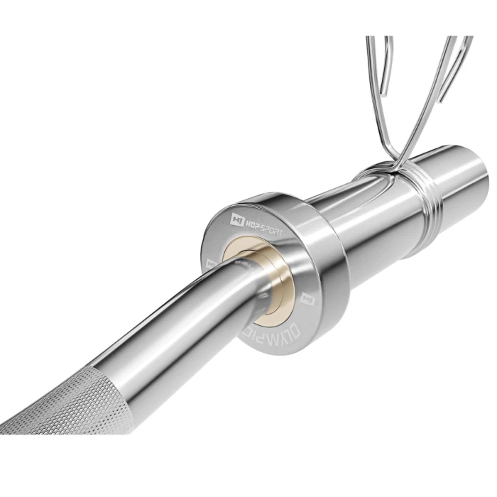 Набір олімпійський Hop-Sport PRO 90кг з W-подібним грифом