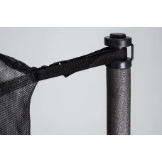 Батут Hop-Sport 8ft (244см) зеленый с внутренней сеткой.