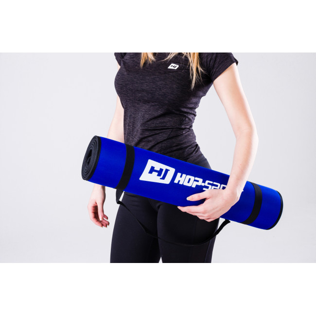 Мат для фитнеса и йоги Hop-Sport HS-2256 синий