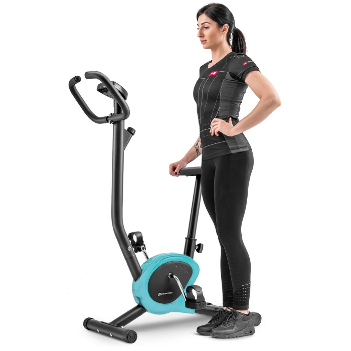 Велотренажер Hop-Sport HS-010H Rio бирюзовый