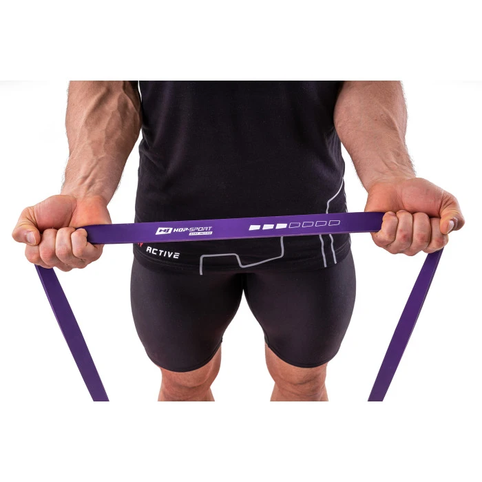 Резинка для фітнесу Hop-Sport 16-39кг HS-L032RR фіолетова