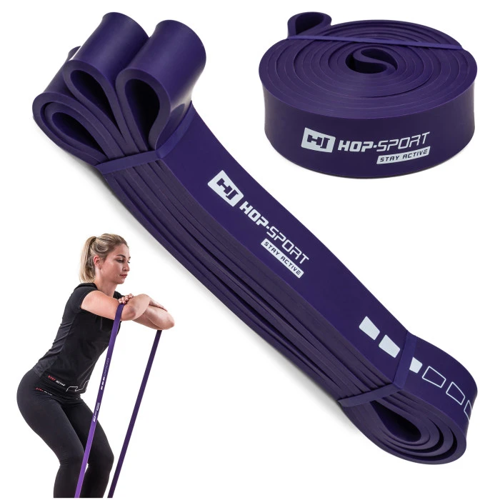 Резинка для фітнесу Hop-Sport 16-39кг HS-L032RR фіолетова