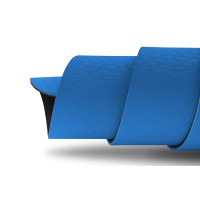 Мат для фитнеса и йоги Hop-Sport TPE 0,6см HS-T006GM синий