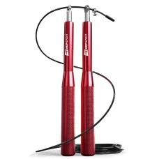 Скакалка Hop-Sport Crossfit с алюминиевыми ручками HS-A020JR красная