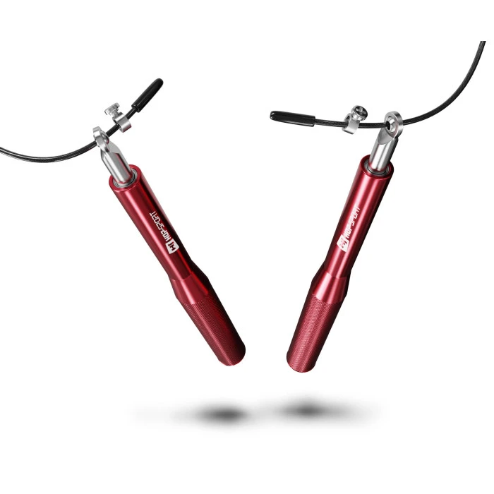 Скакалка Hop-Sport Crossfit с алюминиевыми ручками HS-A020JR красная