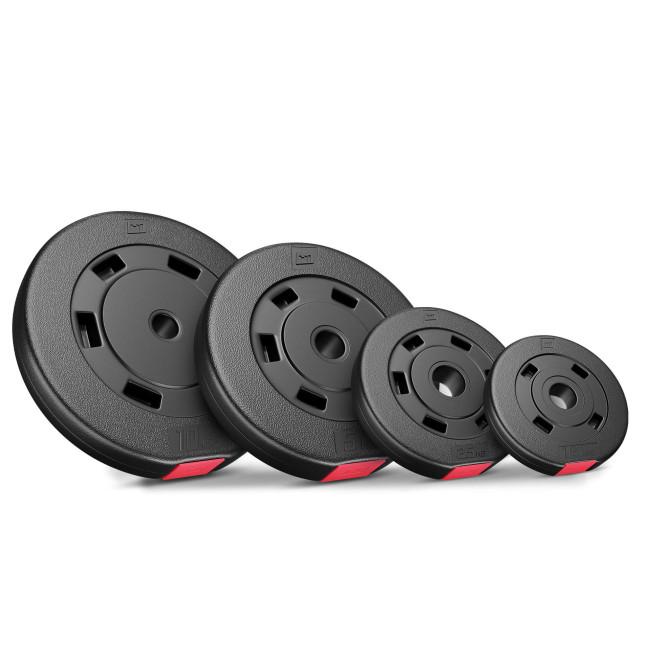 Набір Hop-Sport Premium 75кг з лавою HS-1055, штангами та гантелями