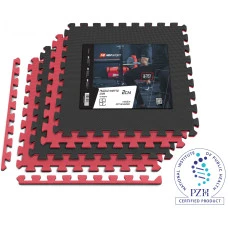 Мат-пазл Hop-Sport EVA 2см HS-A020PM - 4 частин червоно-чорний